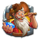 5k gold mine prospecter symbol icon