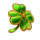 64 gold coins hold and win 20000 clover symbol icon