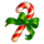64 presents hold and win candy cane symbol icon