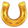 7777 bonus combo gold horseshoe symbol icon