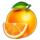 7777 bonus combo orange fruit symbol icon
