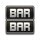 777 bar 2 symbol icon
