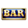 777 blazing 3 golden bar symbol icon