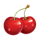 777 blazing 3 golden cherry symbol icon