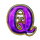 777 diamond strike q symbol icon