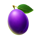777 football hit plum symbol icon