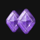 777 gems purple symbol icon