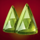 777 gems respin green symbol icon