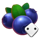777 golden hit dice blueberry dice symbol icon