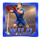 777 kickoff blue wild symbol icon