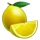 777 spooky hit yellow lemon symbol icon