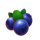 777 summer hit blueberry symbol icon