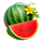 777 summer hit dice watermelon symbol icon