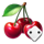 777 valentines gifts dice cherries symbol icon