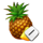 777 valentines gifts dice pineapple symbol icon