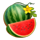 777 valentines gifts watermelon symbol icon