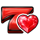 777 wheel blitz red seven symbol icon