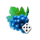 777 winter hit dice grape symbol icon