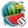 777 winter hit dice watermelon symbol icon