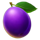 777 xmas gifts plum symbol icon