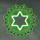 7 chakras green symbol icon