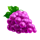 7 gold fruits grapes symbol icon
