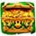 7 shields of fortune chest symbol icon