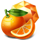 81 frutas grandes orange symbol icon