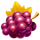 81 frutas grandes vip grape symbol icon