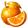 81 frutas grandes vip orange symbol icon