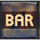 81 gold cascade bar symbol icon