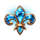 81 jokerx blue spade symbol icon