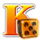 88 fortunes dice k symbol icon