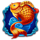 8 dragons fish symbol icon