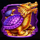 8 dragons purple dragon symbol icon