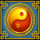 8 treasures luck of the dragon yin yang symbol icon