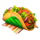 9 jalapenos taco symbol icon