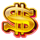 9 masks of fire dollar symbol icon
