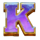9k yeti gold dream drop purple k symbol icon