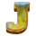 9k yeti gold letter j symbol icon