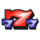 a big cherry 777 symbol icon