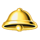 a big cherry bell symbol icon