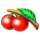 a big cherry cherries symbol icon