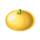 a big cherry orange symbol icon
