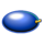 a big cherry plum symbol icon