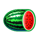 a big cherry watermelon symbol icon