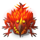 abrakadabra red monster symbol icon