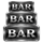 ace coins bar 3 symbol icon