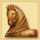 achilles horse symbol icon