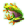 action boost amber island frog symbol icon
